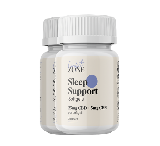 Sleep Support CBD + CBN Soft Gel Capsules