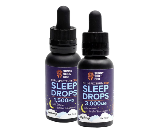 Full Spectrum CBD Sleep Drops & Isolate CBD Sleep Drops