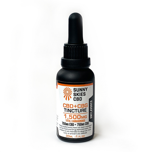 CBD CBG Isolate Oil Tincture Cannabinoids