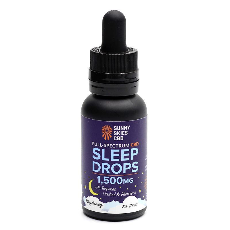 Full Spectrum CBD Sleep Drops & Isolate CBD Sleep Drops
