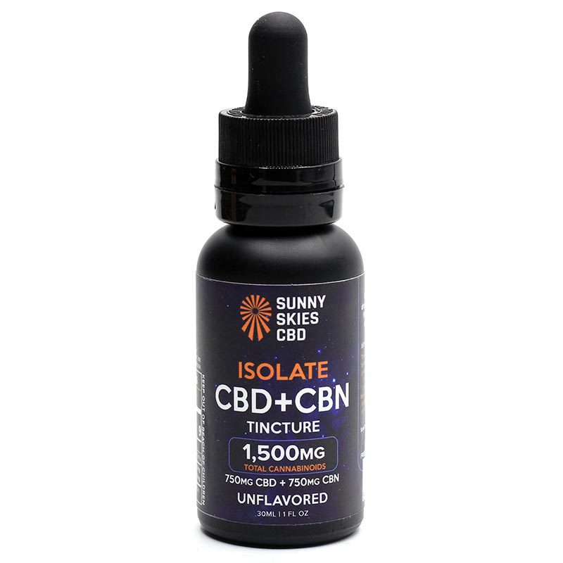 Full-Spectrum CBD + CBN Oil & Isolate CBD + CBN Oil Tinctures