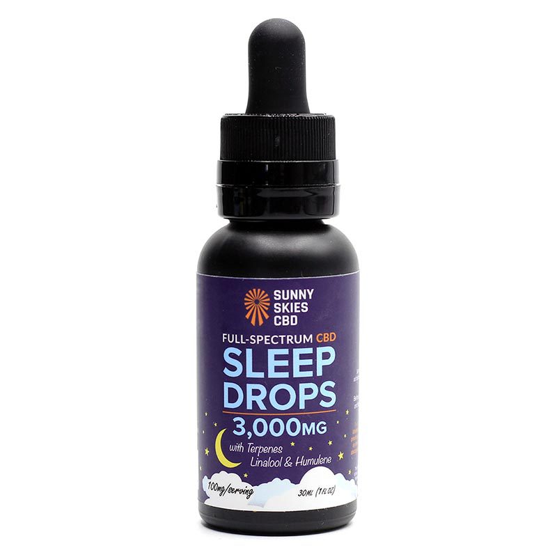 Full Spectrum CBD Sleep Drops & Isolate CBD Sleep Drops