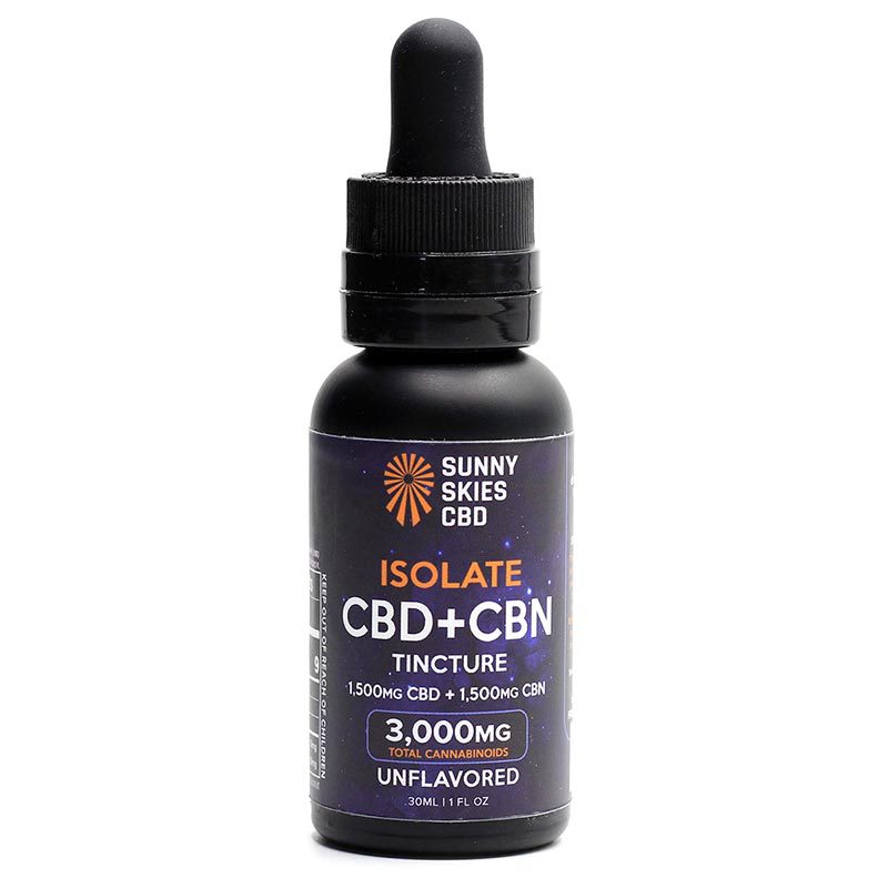 Full-Spectrum CBD + CBN Oil & Isolate CBD + CBN Oil Tinctures