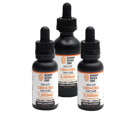 Full-Spectrum CBG Oil & Isolate CBD + CBG Oil Tinctures