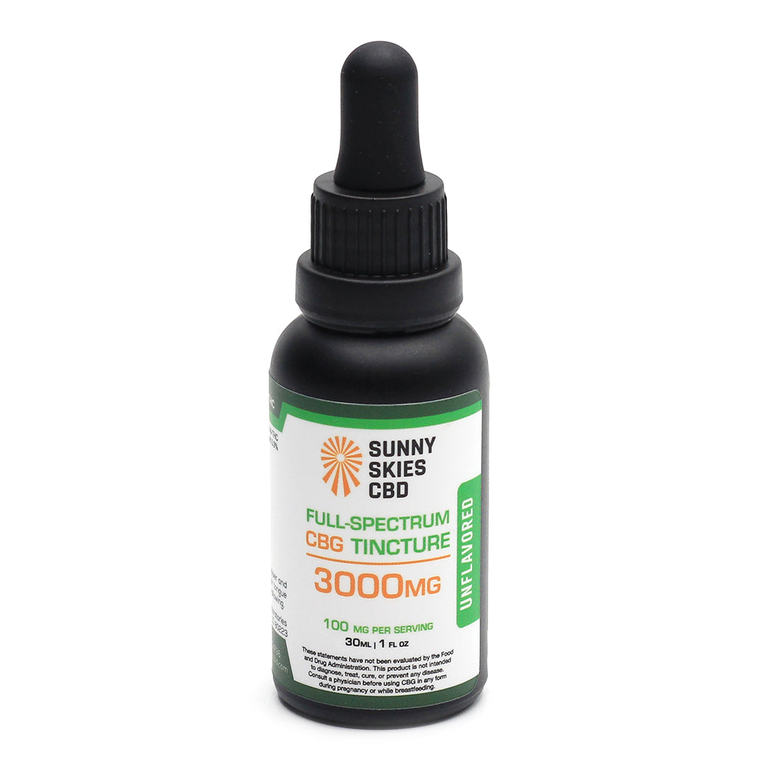 CBD CBG Isolate Oil Tincture Cannabinoids 