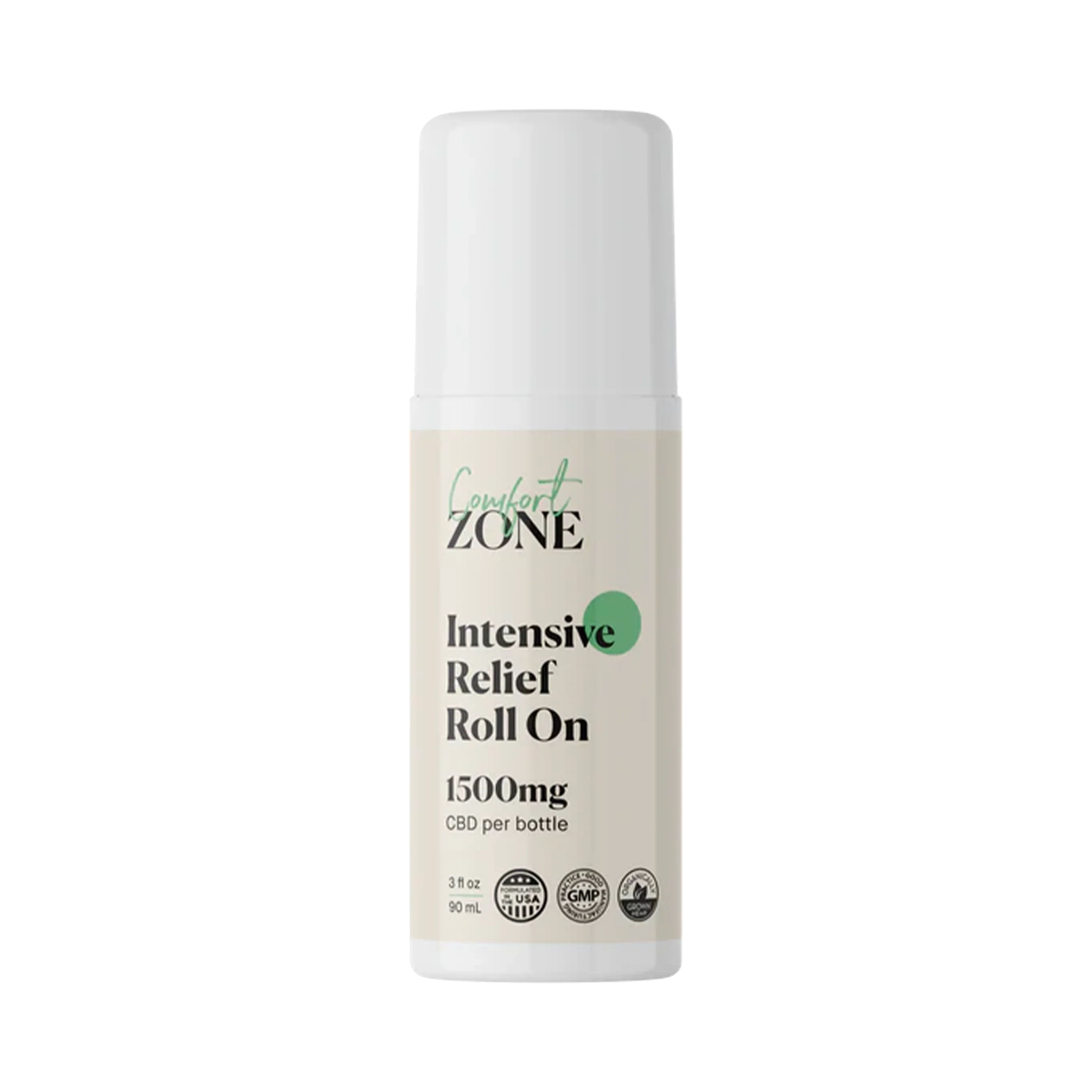 Comfort Zone's CBD Roll On Pain Relief with 1500 mg CBD - CBD