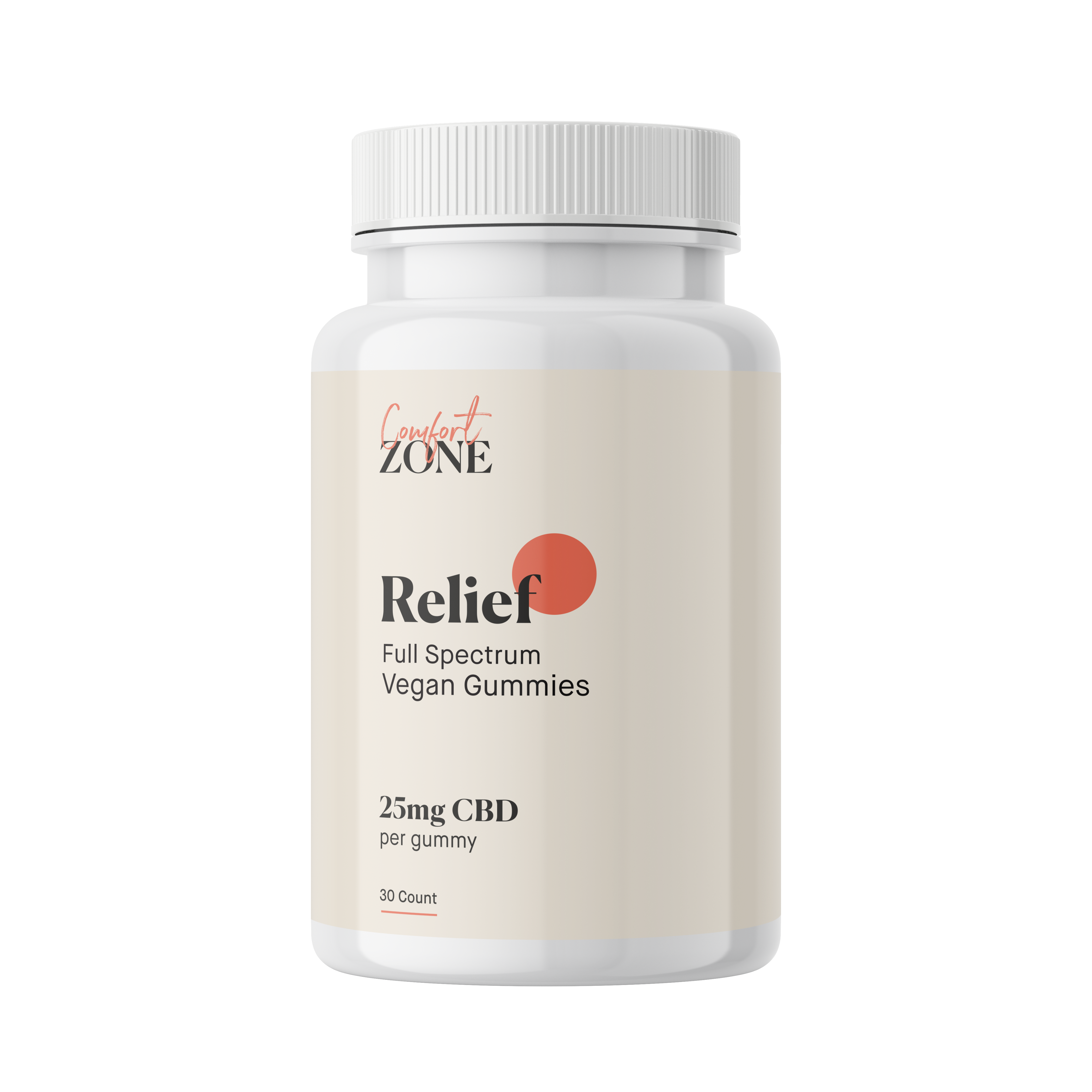 Comfort Zone's Full Spectrum Vegan CBD Relief Gummies - CBD