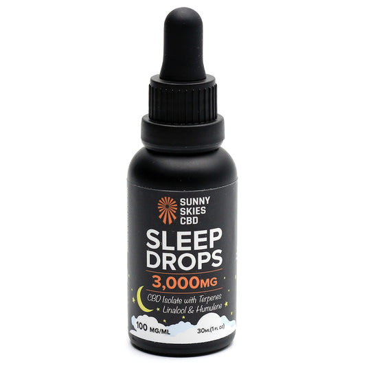 CBD Sleep Oil | CBD Sleep Drops 3000mg | CBD Isolate with Terpenes linadol